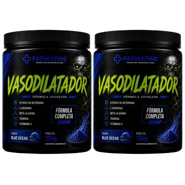 Vasodilatador Farmafine — 2 potes